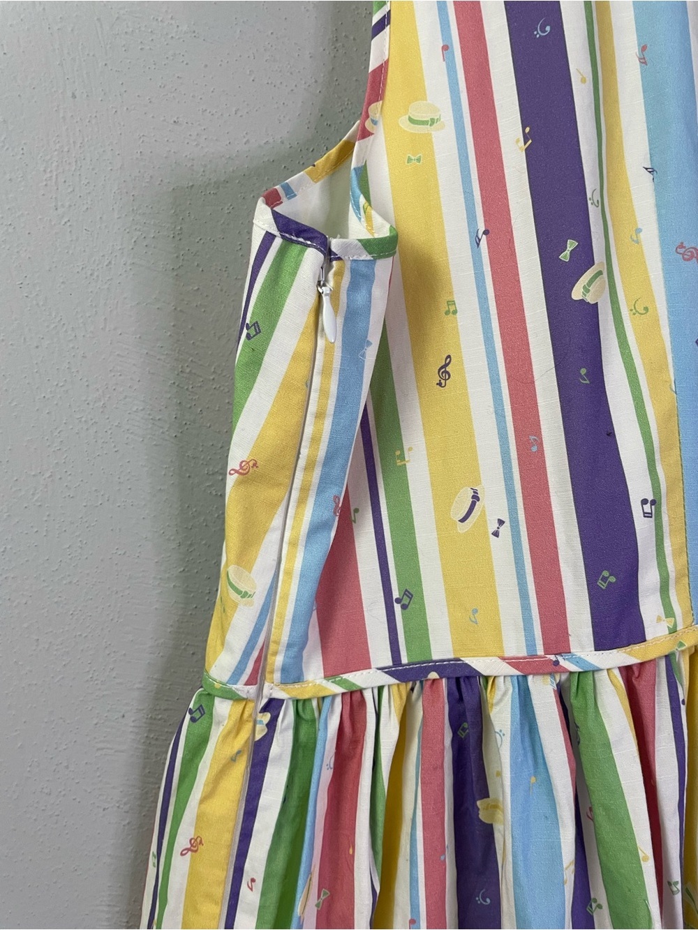 The Dress Shop Disney Dapper Dans Rainbow Striped Dress 1X - Picture 7 of 14